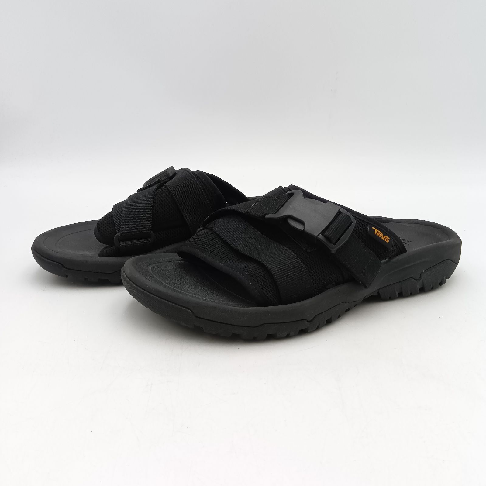 Teva テバ HURRICANE VERGE SLIDE ハリケーン バージ スライド サンダル レディース 24cm 黒 ブラック 1136210 C-2-3