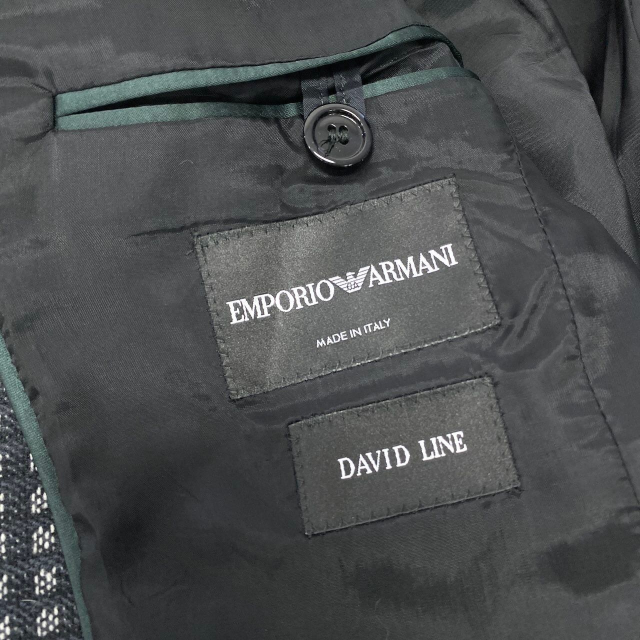 22e7 EMPORIO ARMANI エンポリオアルマーニ DAVID LINE テーラード