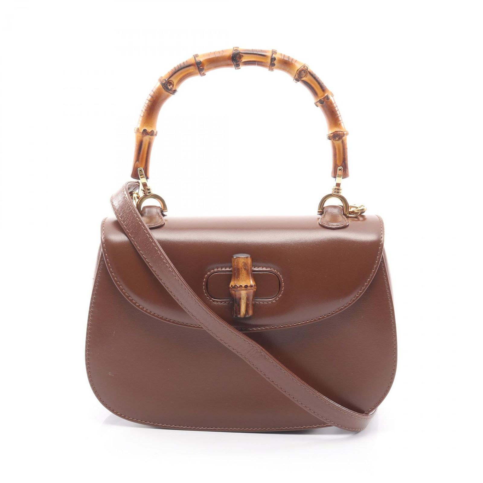 GUCCI グッチ バンブー 2WAY ハンドバッグ