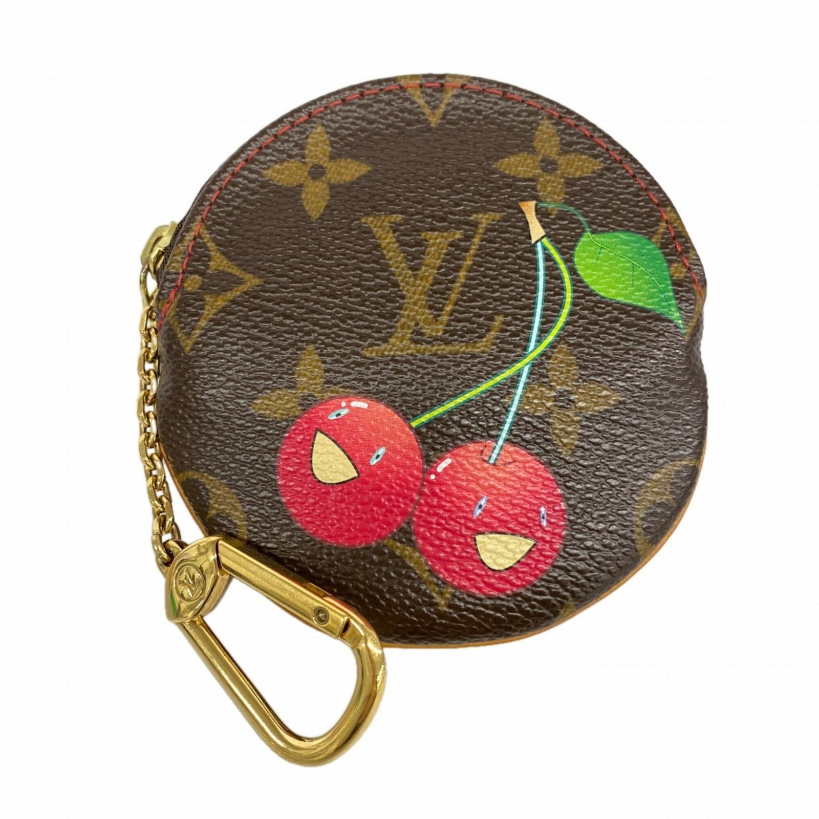 ルイ・ヴィトン(Louis Vuitton) ルイ・ヴィトン 財布・コインケース モノグラムチェリー ポルトモネロン M95043 ブラウンレディース