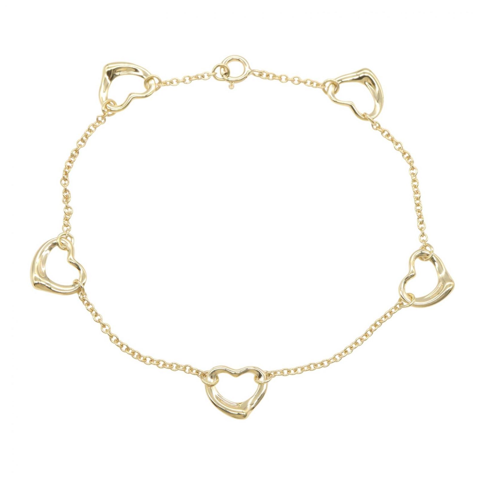 TIFFANY＆CO ティファニー オープンハート 5モチーフ ブレスレット ブレスレット