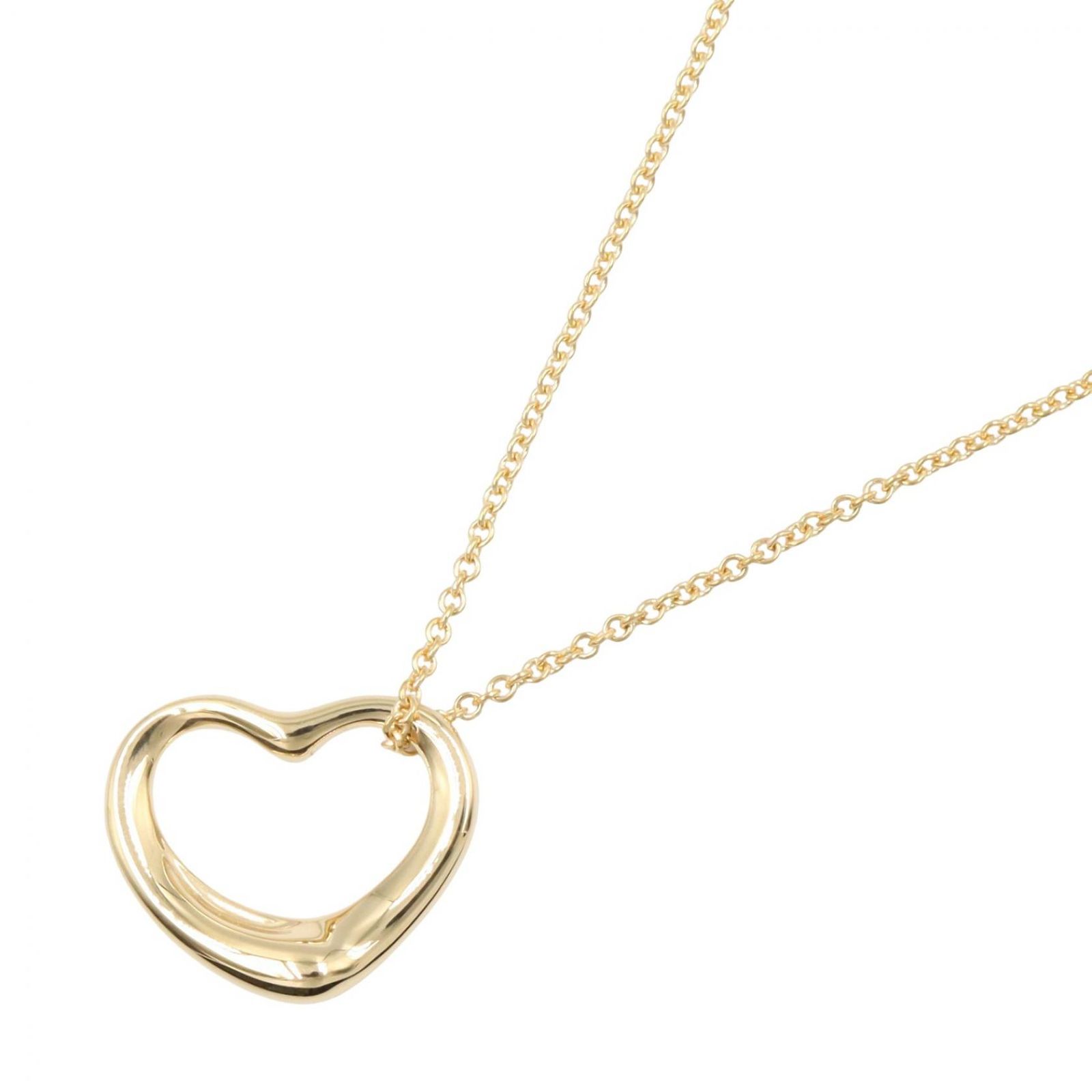 TIFFANY＆CO ティファニー オープンハート ネックレス スモール ネックレス
