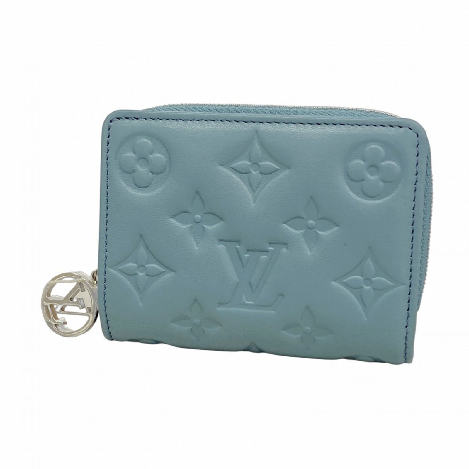 ルイ・ヴィトン(Louis Vuitton) ルイ・ヴィトン 財布 クッサン ポルトフォイユルー M81709 ブルーグラシエレディース