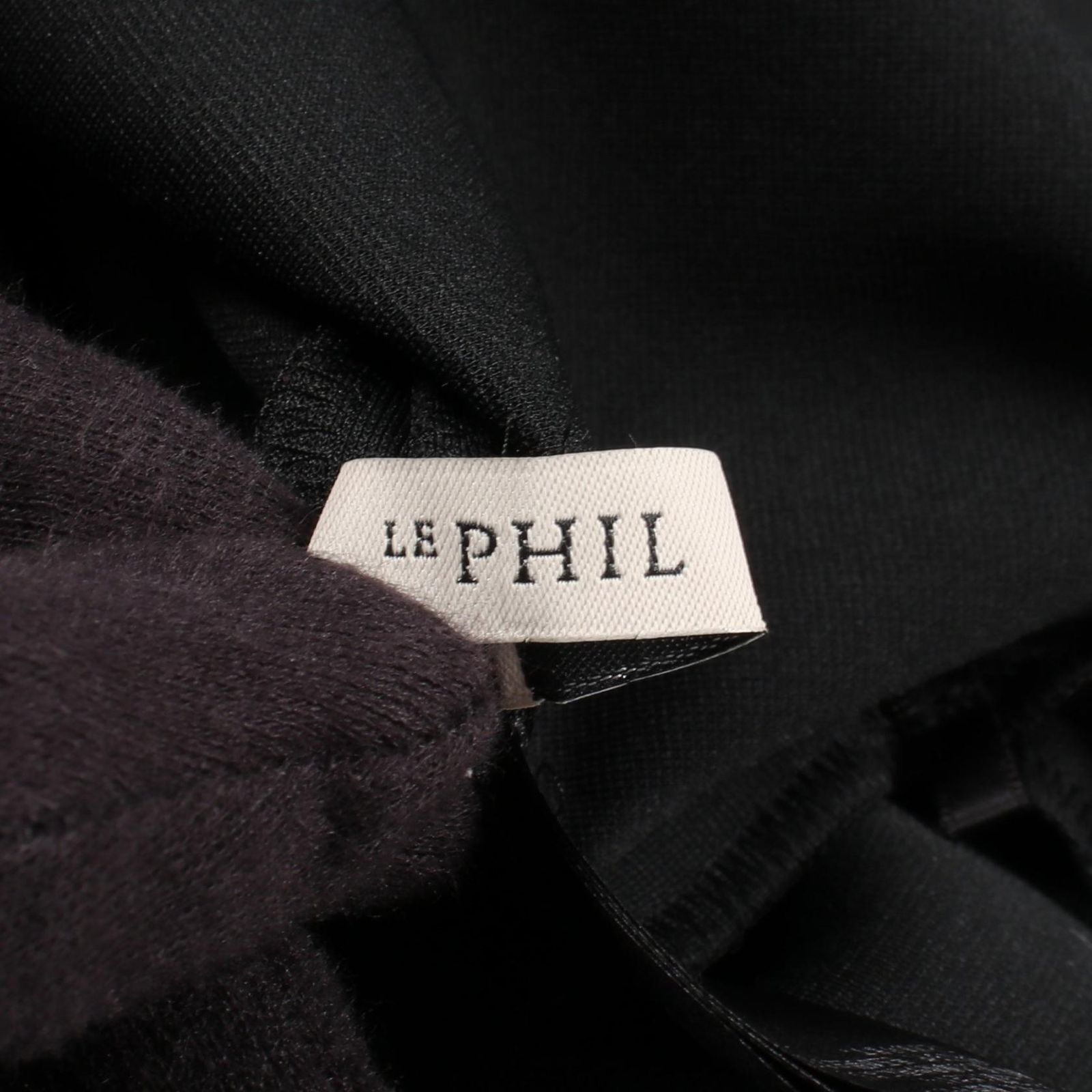 LE PHIL ル フィル スキューバダンボールブラウス 長袖 ブラウス 
