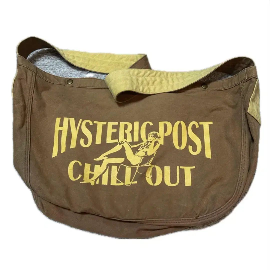HYSTERIC GLAMOUR ヒステリックグラマー ポストカード チルアウト ヴィンテージ メッセンジャーバッグ