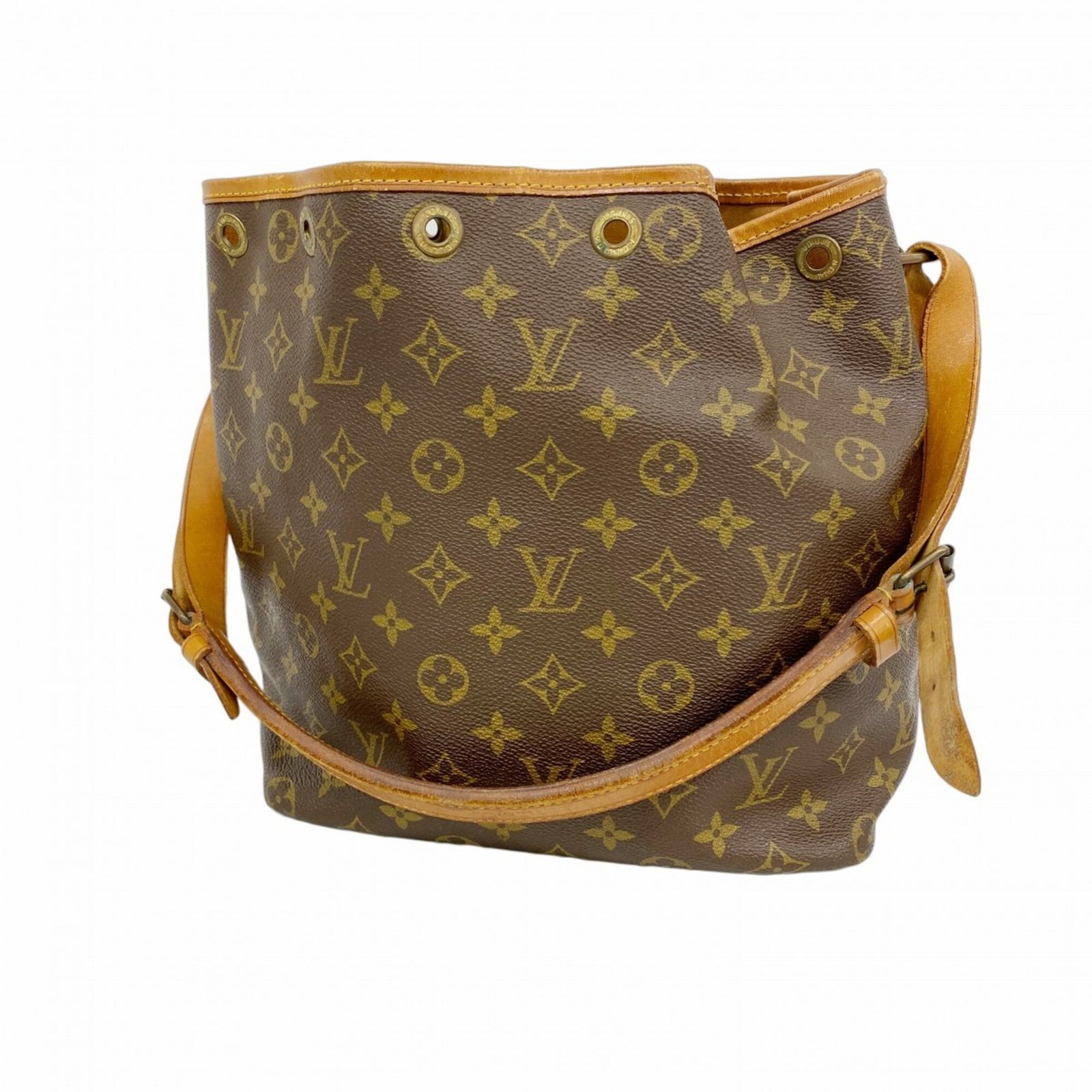 ルイ・ヴィトン(Louis Vuitton) ルイ・ヴィトン ショルダーバッグ モノグラム プチノエ M42226 ブラウンレディース