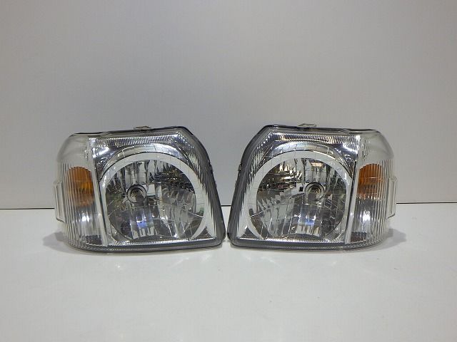 バモス ヘッドライト左右 ハロゲン HM1 HM2 前期 100-22335 レベ無 33101/33151-S3A-901 コーティング 260430050