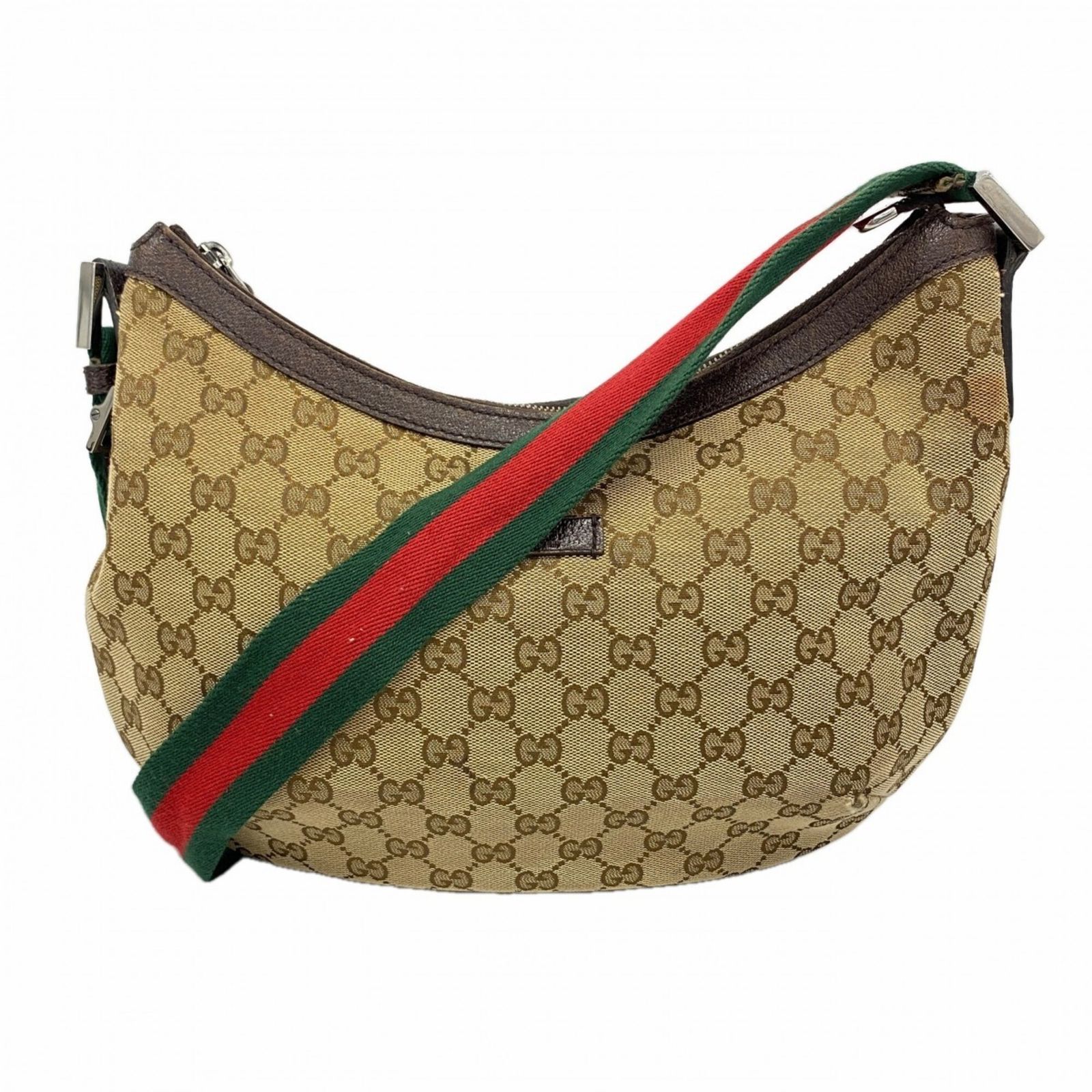 グッチ(Gucci) グッチ ショルダーバッグ GGキャンバス シェリーライン 181092 キャンバス ベージュ レディース
