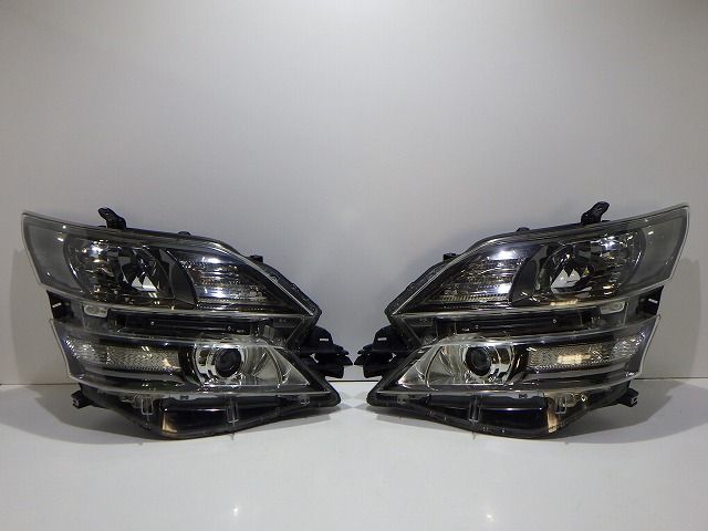 20ヴェルファイア ヘッドライト 右左 20系 ヴェルファイア ヘッドライト左右 HID ANH GGH 20/25 前期 58-23