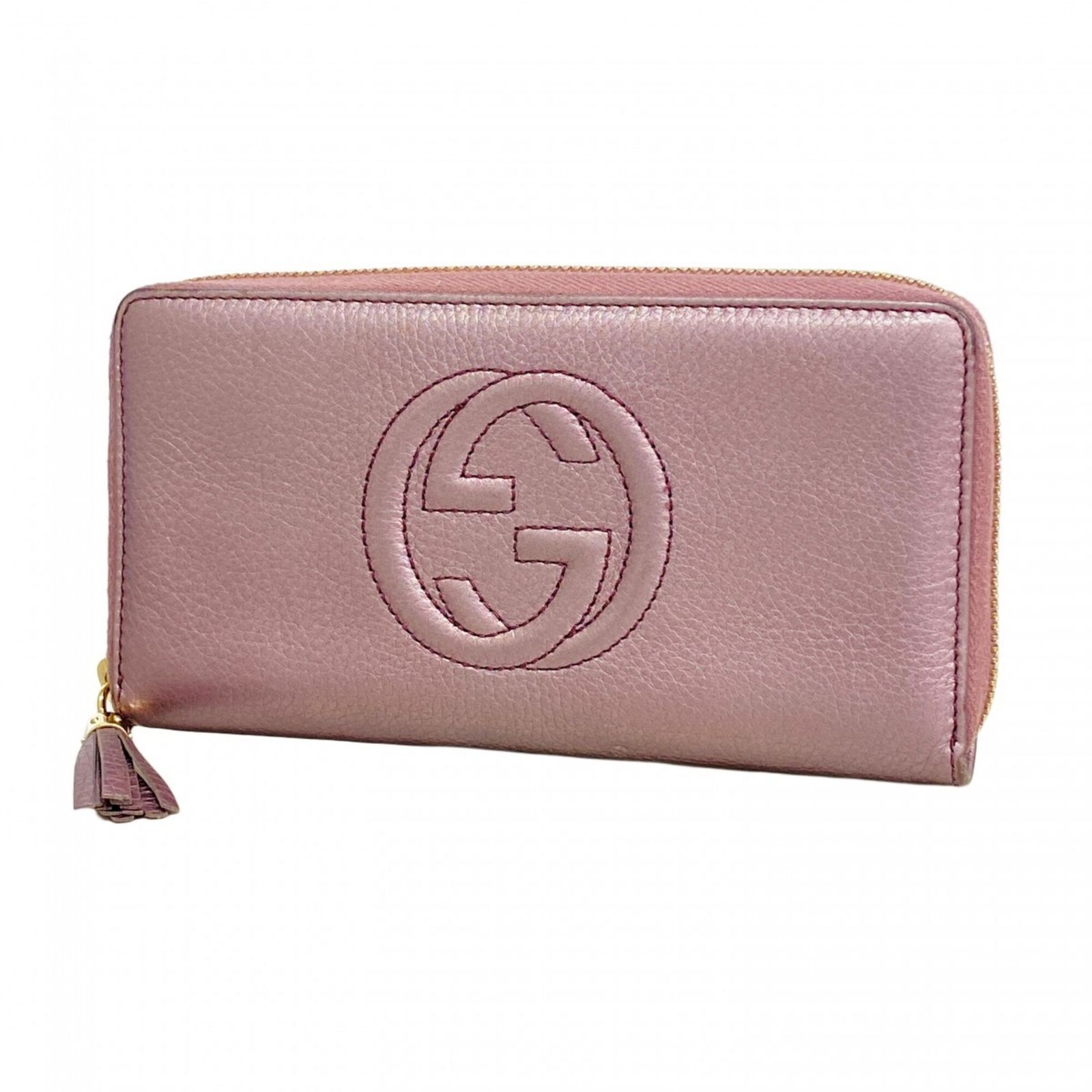 グッチ(Gucci) グッチ 長財布 ソーホー 308004 レザー パープル レディース 13,327円