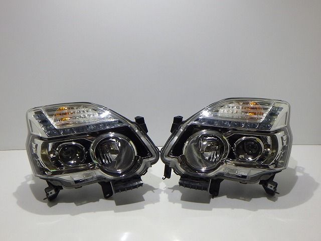エクストレイル ヘッドライト左右 HID キセノン T31 NT31 後期 1849 W 26010/26060-3UB5A コーティング 260430053