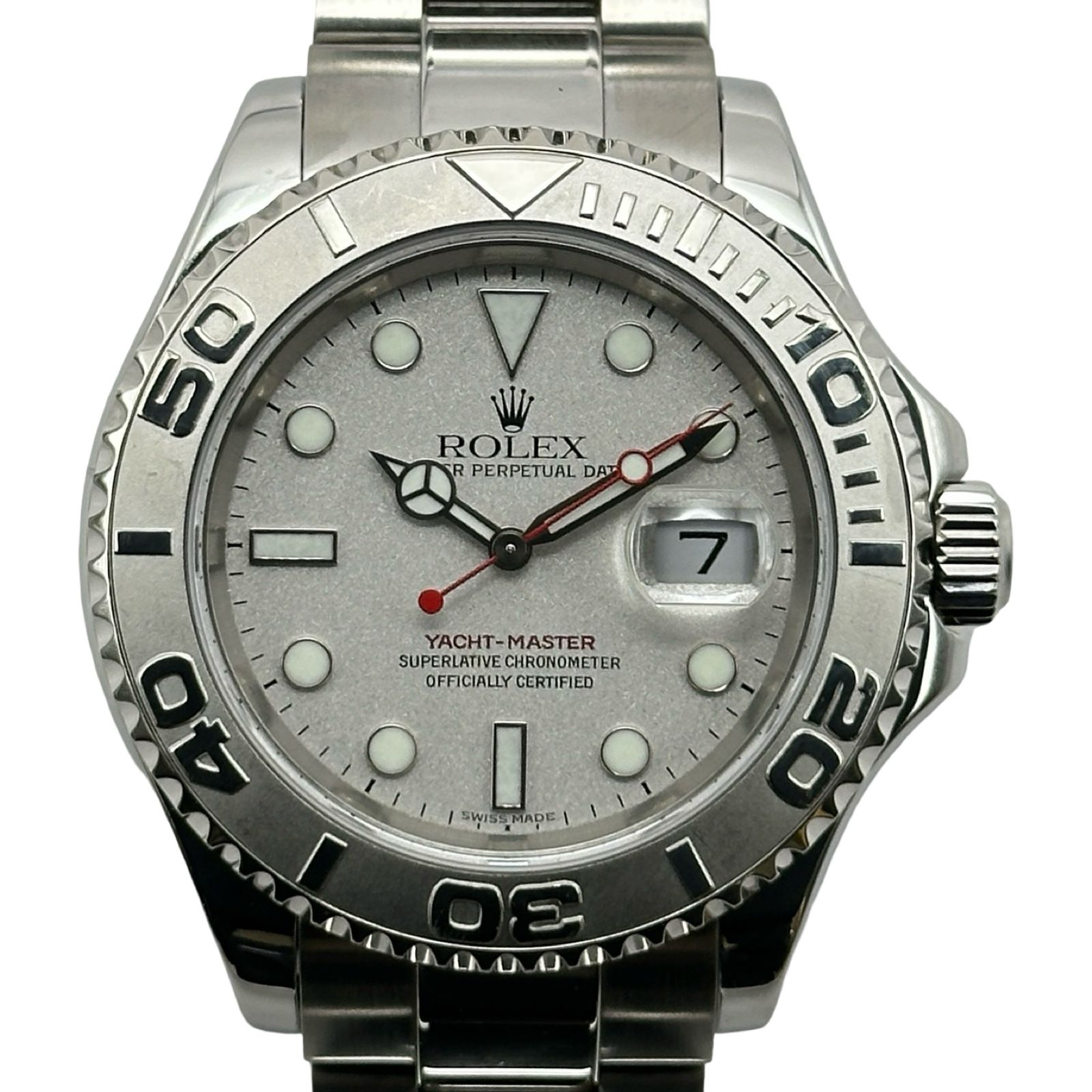 ロレックス ROLEX ヨットマスター 16622 シルバー ステンレススチール 