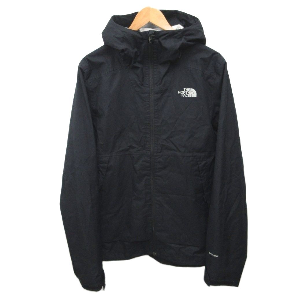 ザノースフェイス THE NORTH FACE タグ付き マウンテンパーカー ジャケット ブルゾン ロゴ M 黒 ブラック S19Y112 ■IBO93