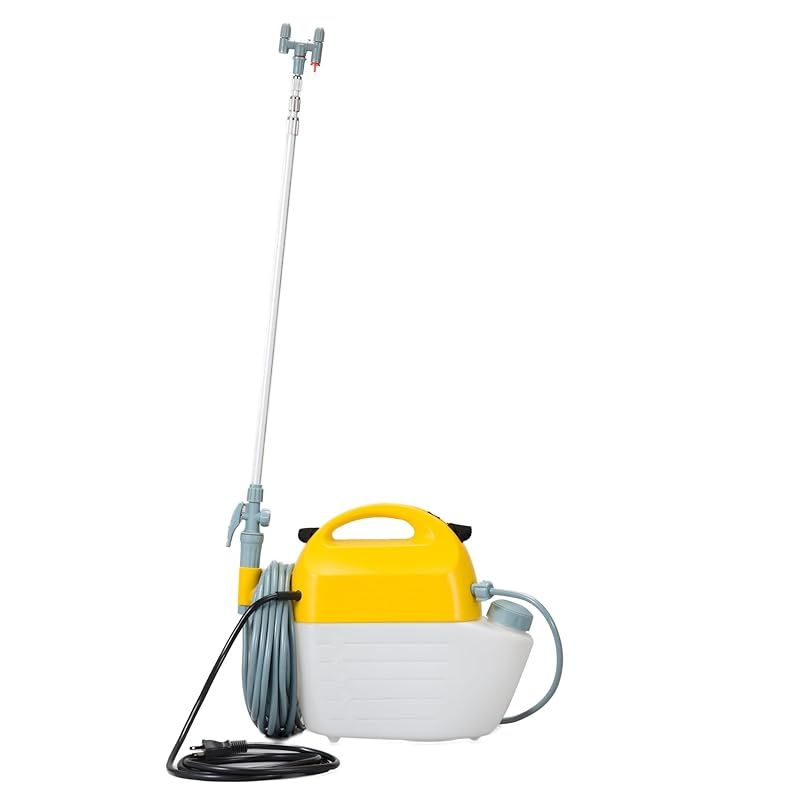 工進(KOSHIN) 電気式 噴霧器 タンク 5L ガーデンマスター GT-5V ハイパワー AC 100V 防除 消毒 散布 肩掛け 家庭 お庭 手軽 簡単 高木 0