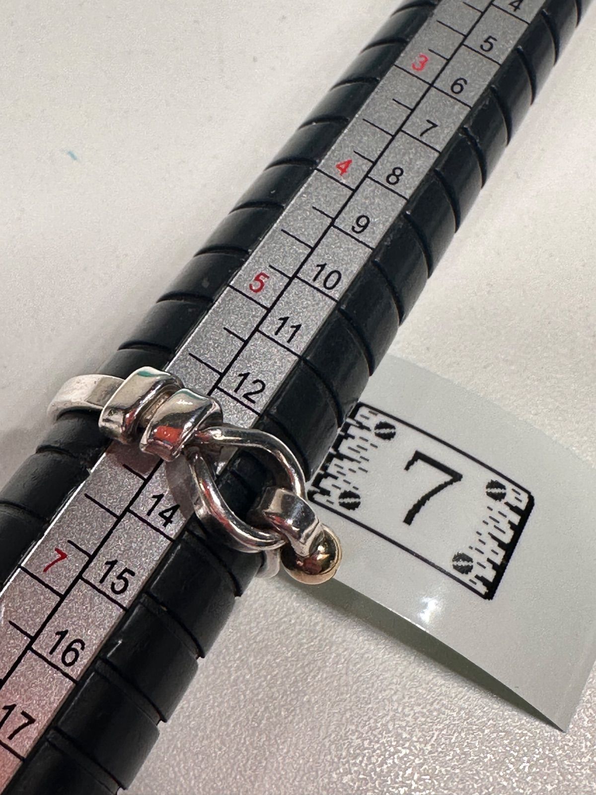 ティファニー Tiffany & Co. ラブノット フック&アイ リング7