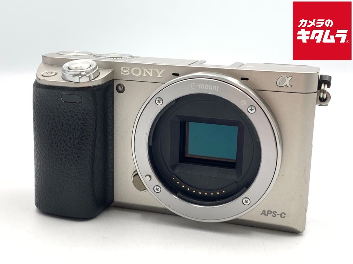 【中古】 【並品】 ソニー α6000 ボディ シルバー [ILCE-6000 S]