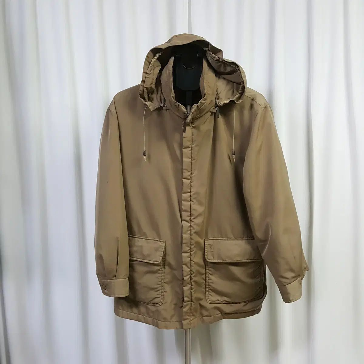 YVES SAINT LAURENT イヴ・サンローラン メンズ フード ウィンドブレーカー 100