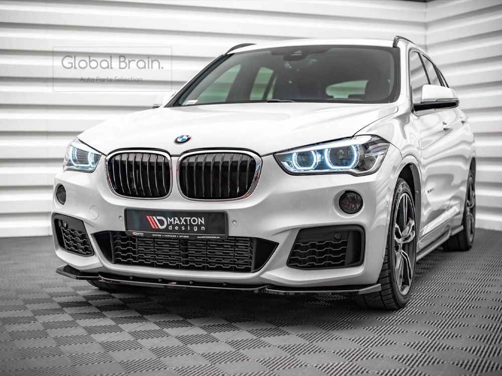 BMW X1 F48 Mスポーツ フロント リップ スポイラー V1
