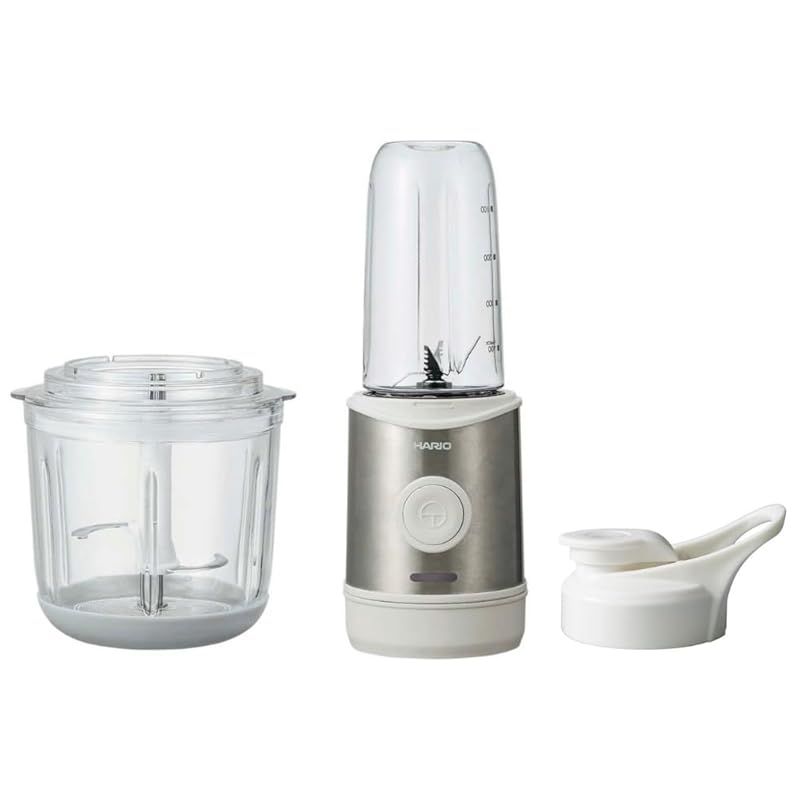 HARIO(ハリオ) コードレス 2WAY ブレンダー ブレンダーボトル実用容量400ml ホワイト ECB-1-W 0