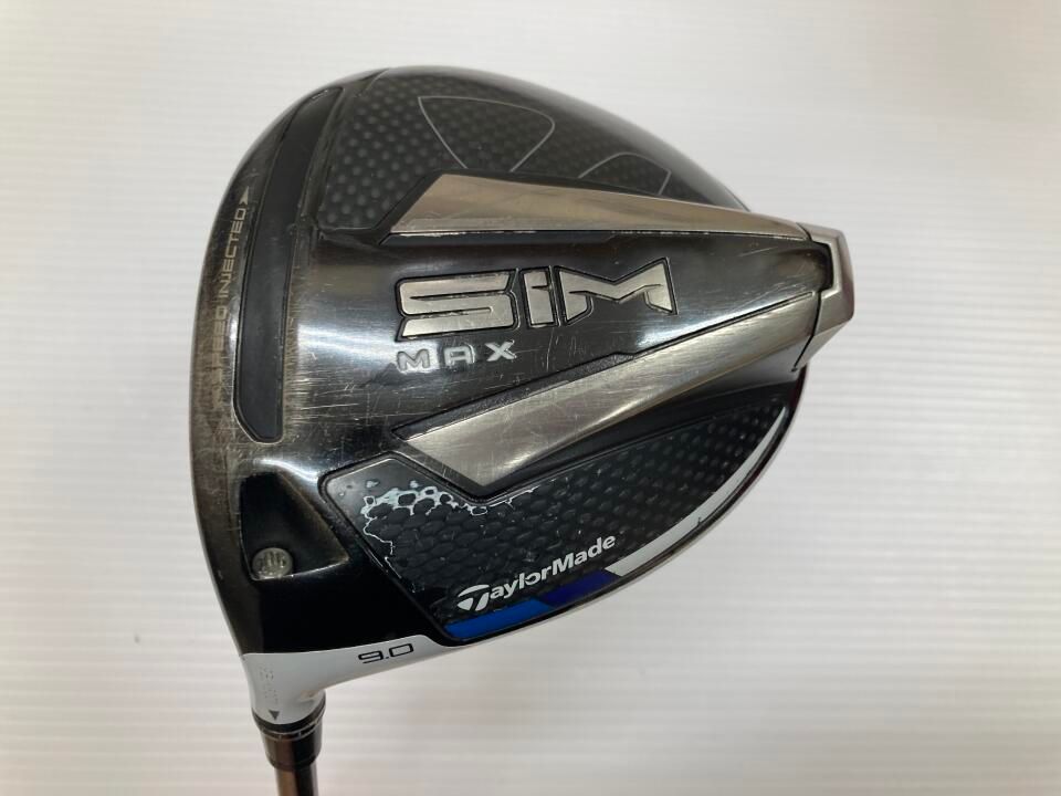テーラーメイド　SIM MAX　9度　ディアマナ ZF60　Sフレックス　ドライバー　中古　ゴルフドゥ！新大宮バイパス浦和店【最短即日発送】