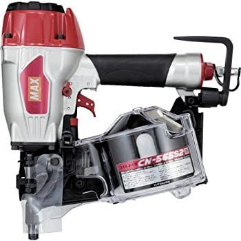 【中古】 マックス 釘打機 シルバー レッド CN-565S2