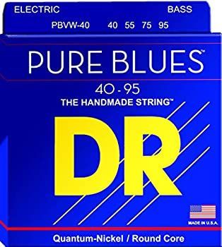 【中古】 DR デーアール ベース弦 PURE BLUES カンタム ニッケル Victor WOODEN .040-.095 PBVW-40