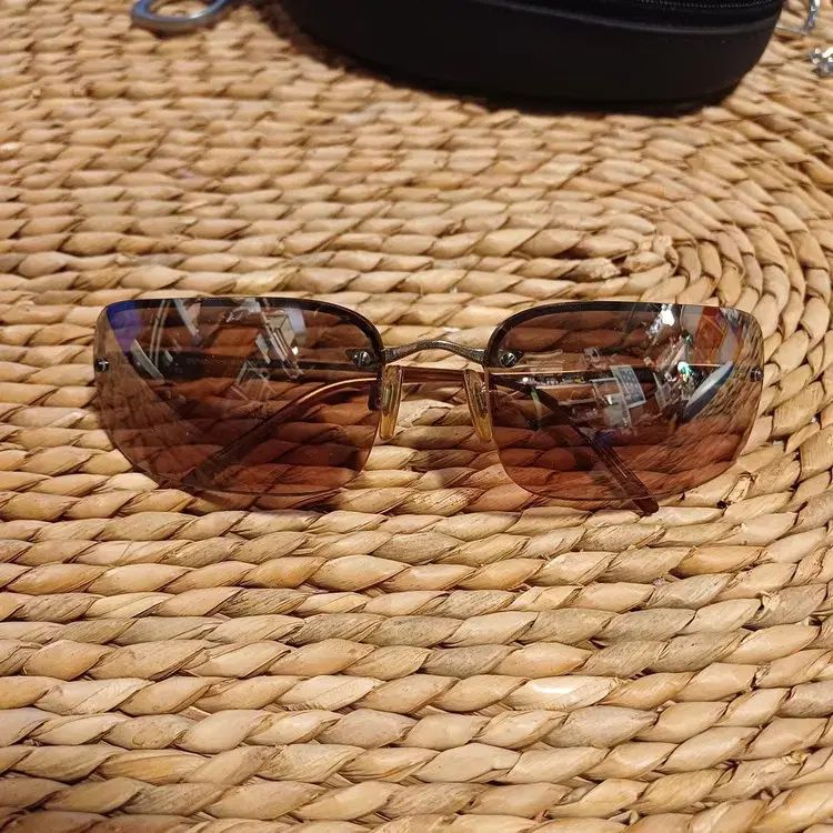 EMPORIO ARMANI ハーフリム サングラス