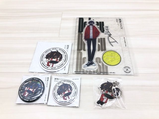 ZETA DIVISION 第五人格 部門DoLisu アクスタ・缶バッジ・ミラー グッズセット【F6755-007】145