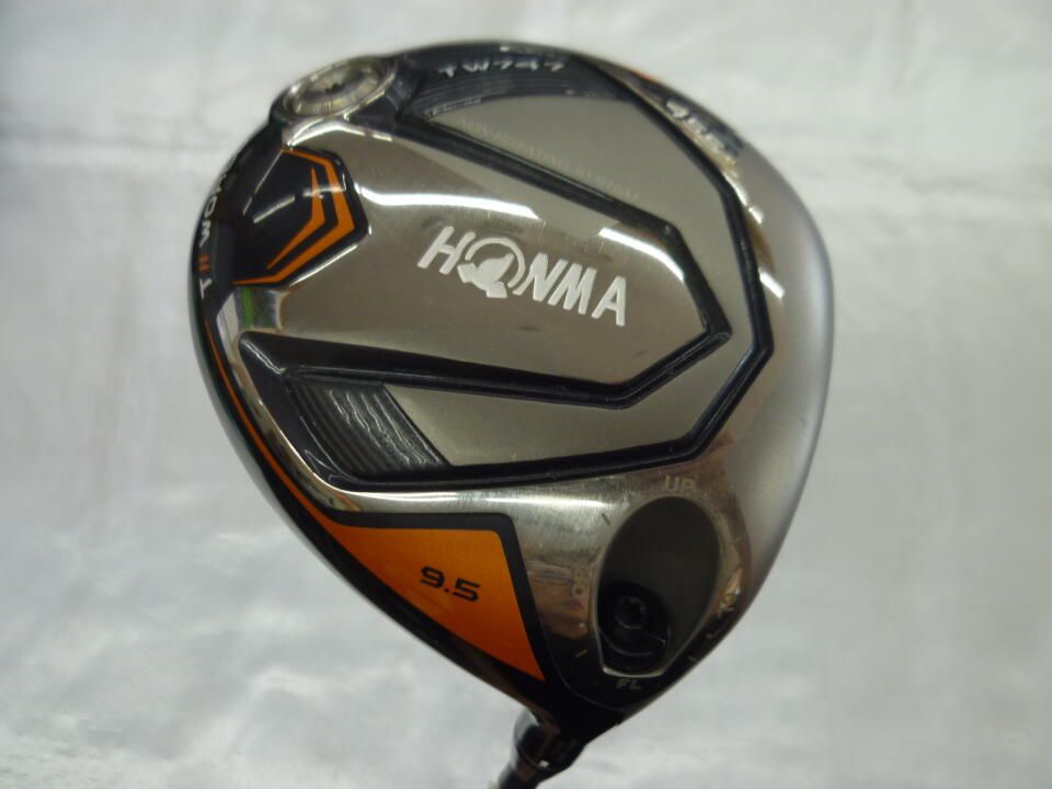 ホンマゴルフ　TOUR WORLD TW747 455　9.5度　VIZARD　FZ-5　Sフレックス　ドライバー　中古　ゴルフドゥ！沼津インター店【最短即日発送】