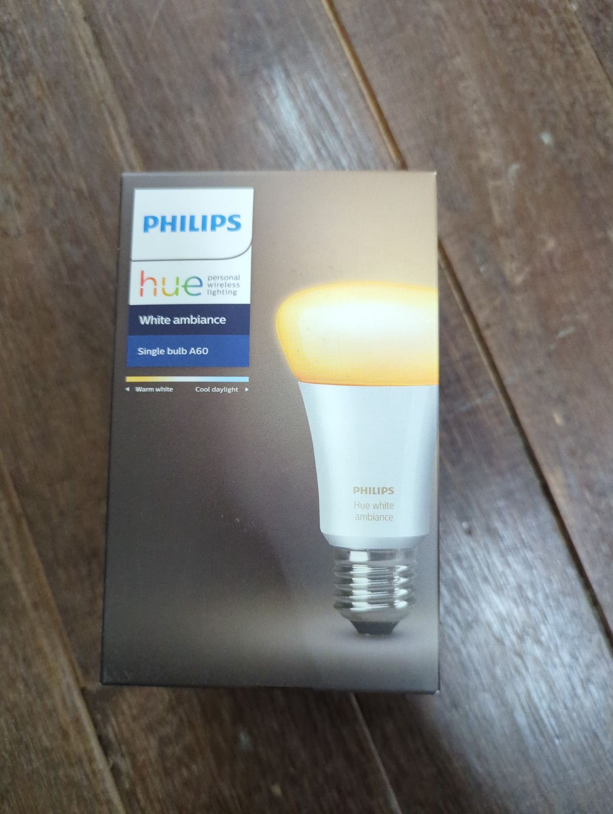 PHILIPS hue White ambiance single bulbA60×3