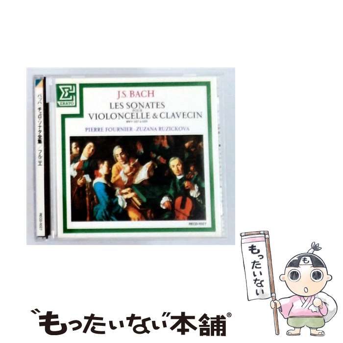 【中古】 [RECD1027] バッハ チェロ･ソナタ全集 / フルニエ /