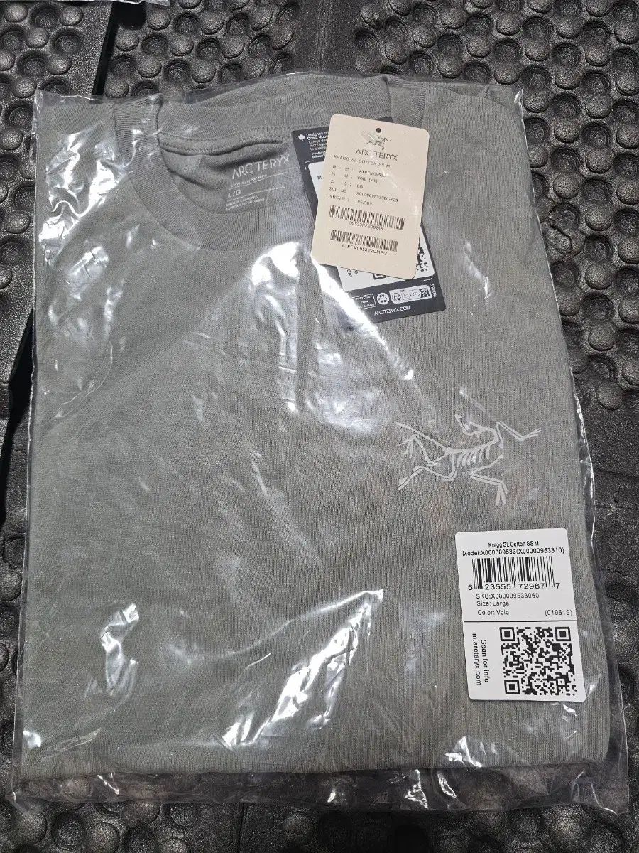 ARC'TERYX アークテリクス クレイグ 半袖Tシャツ Void L 新品