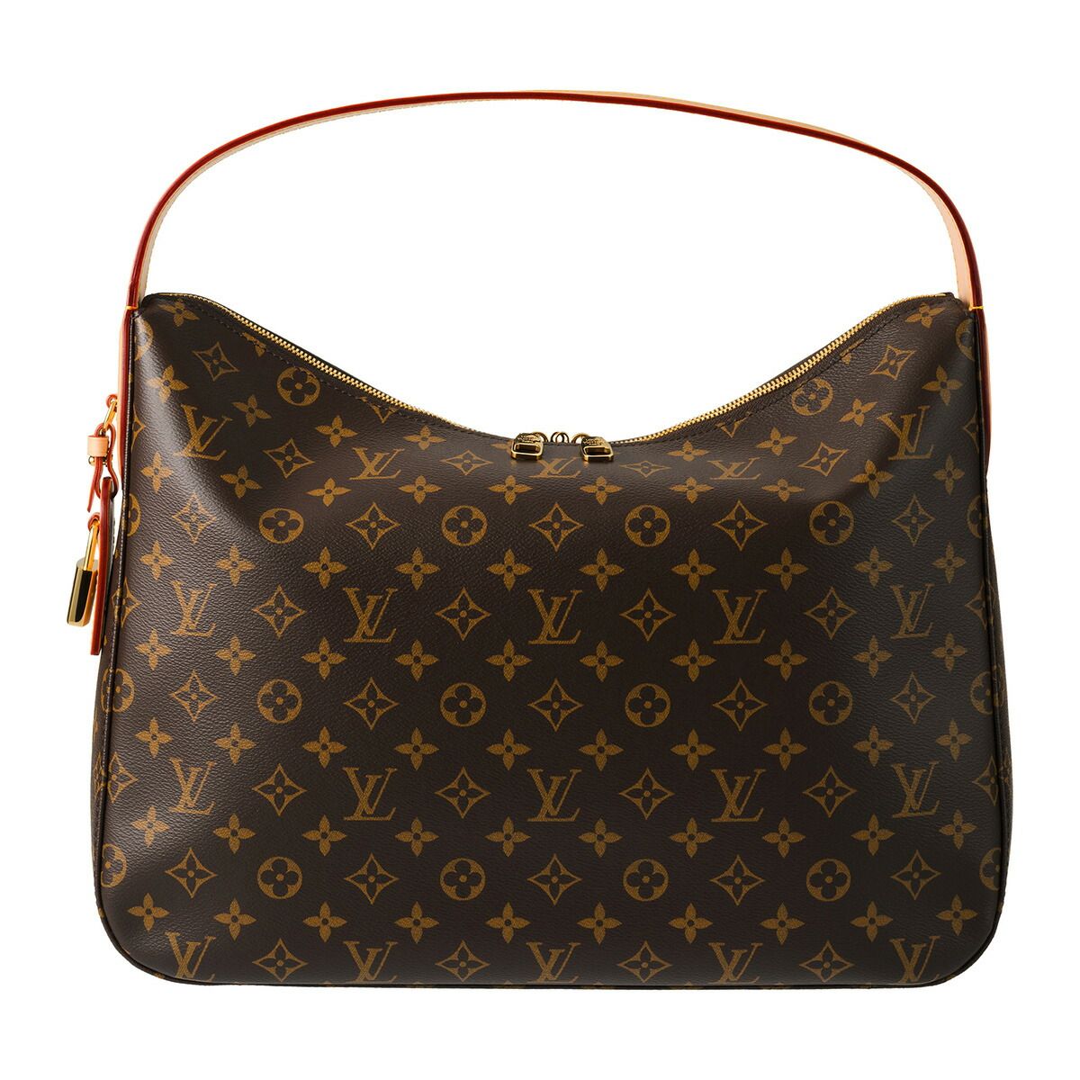 新品 ルイヴィトン Louis Vuitton ショルダーバッグ スラウチィ MM ブラウン