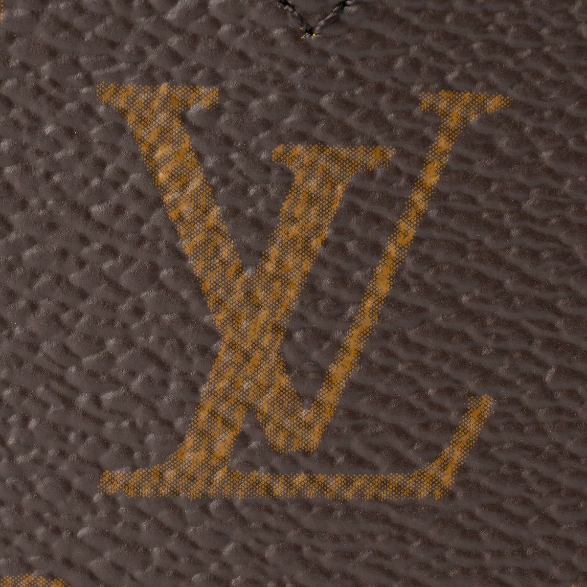 新品 ルイヴィトン Louis Vuitton カードケース ポルト カルト・マグネット ブラウン/サフランイエロー