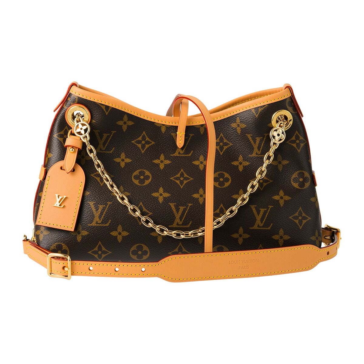 新品 ルイヴィトン Louis Vuitton ショルダーバッグ キャリーオール BB ブラウン