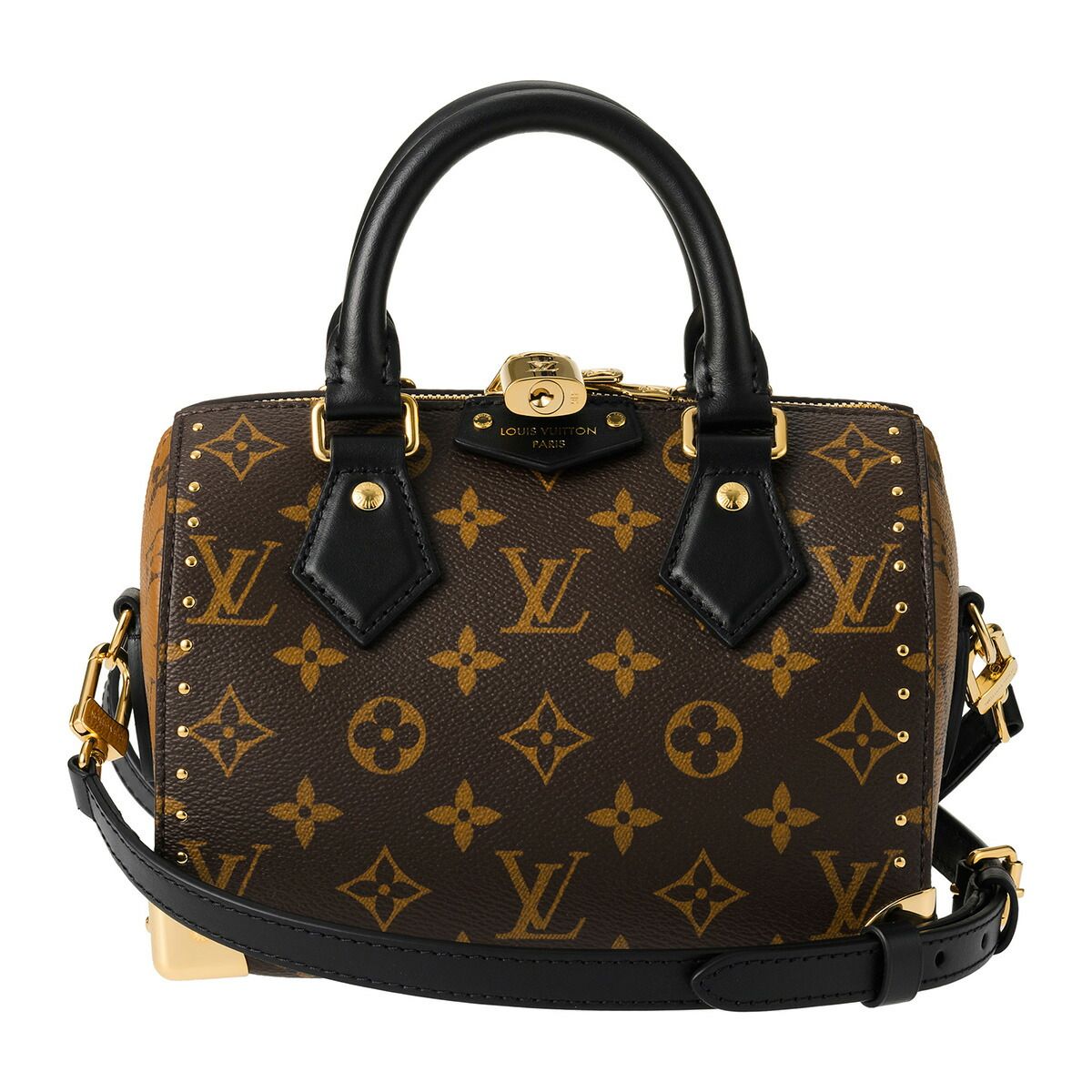 新品 ルイヴィトン Louis Vuitton ハンドバッグ スピーディ・トランク 20 ブラウン