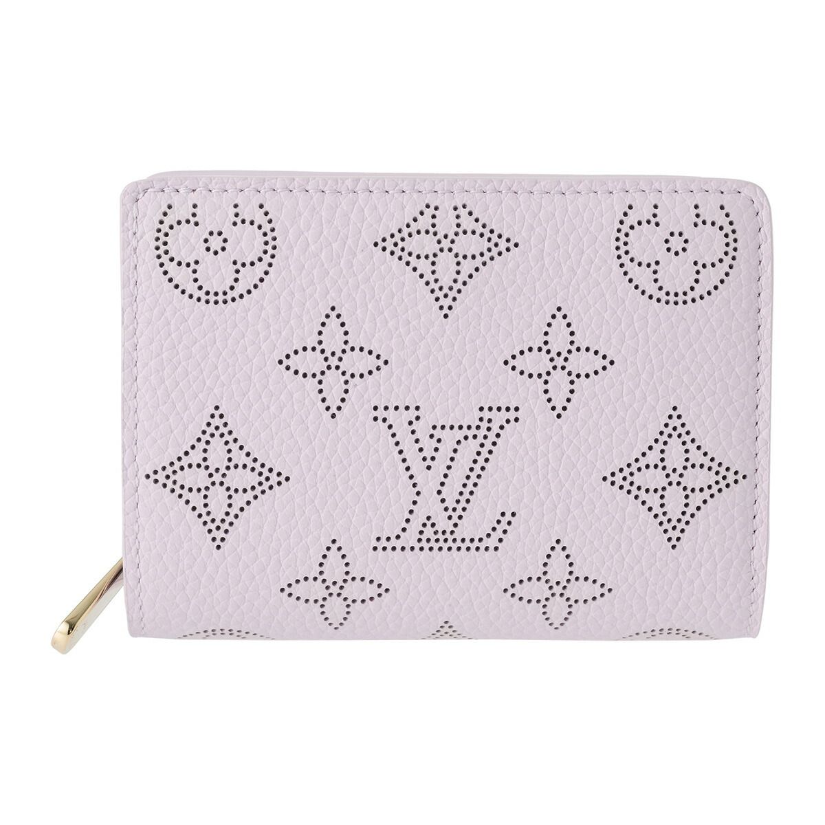 新品 ルイヴィトン Louis Vuitton 2つ折り財布 ポルトフォイユ・クレア ミスティ ライラック