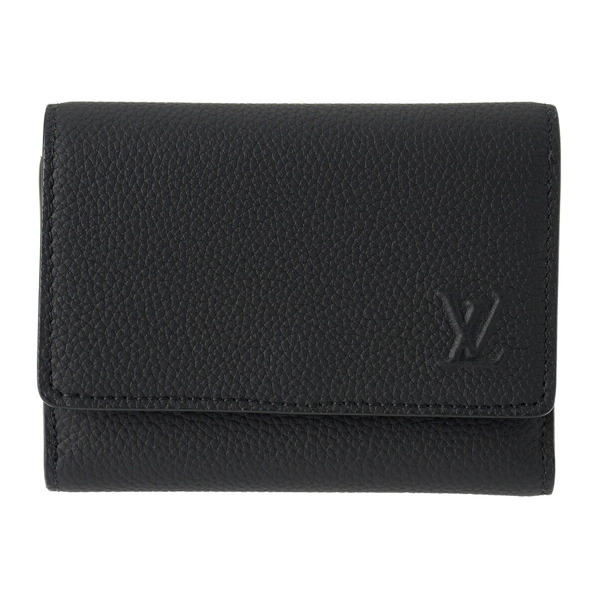 新品 ルイヴィトン Louis Vuitton 3つ折り財布 ヴィクター・ウォレット ノワール