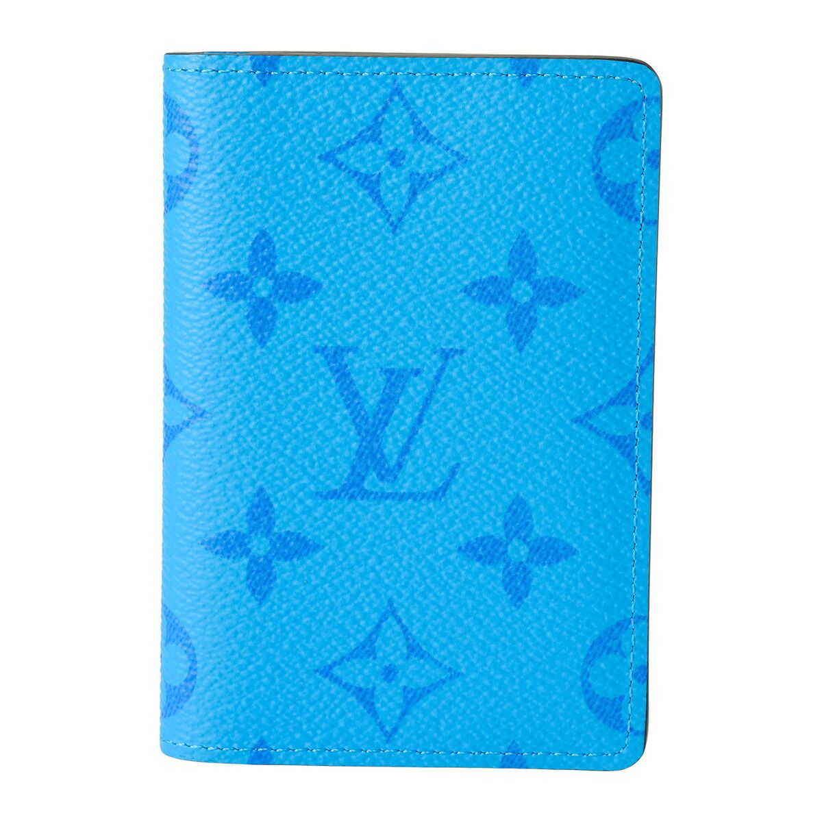 新品 ルイヴィトン Louis Vuitton カードケース オーガナイザー・ドゥポッシュ トロピカルブルー
