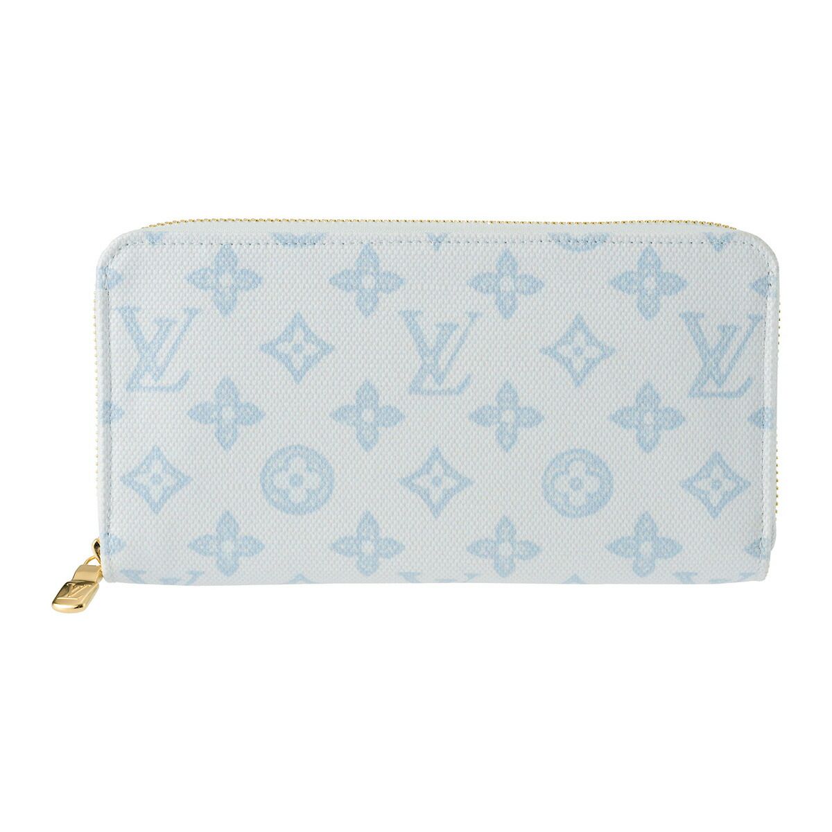 新品 ルイヴィトン Louis Vuitton 長財布 ジッピー・ウォレット ブルー クーリエ