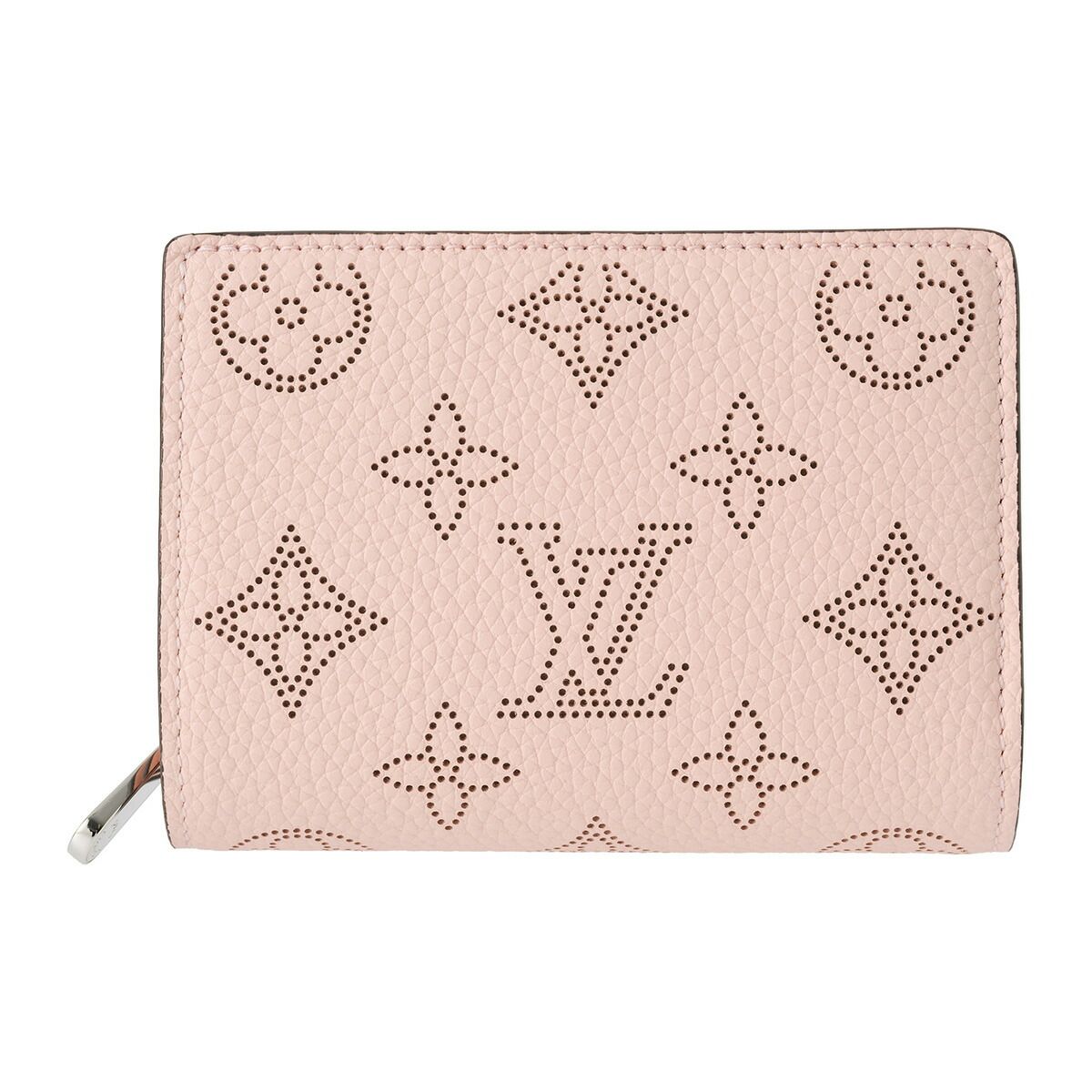 新品 ルイヴィトン Louis Vuitton 2つ折り財布 ポルトフォイユ・クレア ジャスミンピンク
