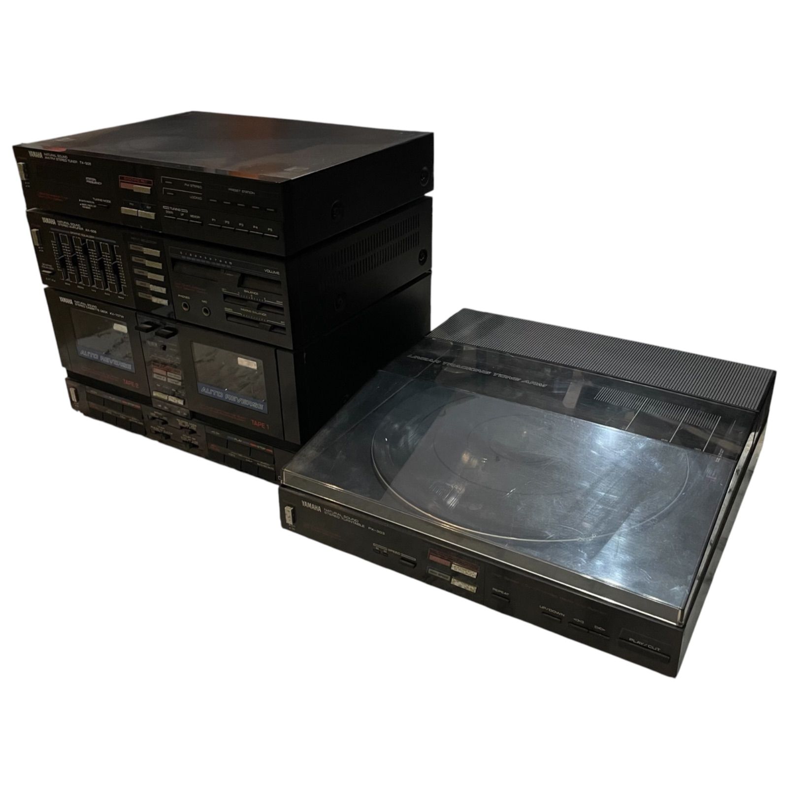 YAMAHA PX-303 レコードプレーヤー / TX-505 ステレオチューナー / AX