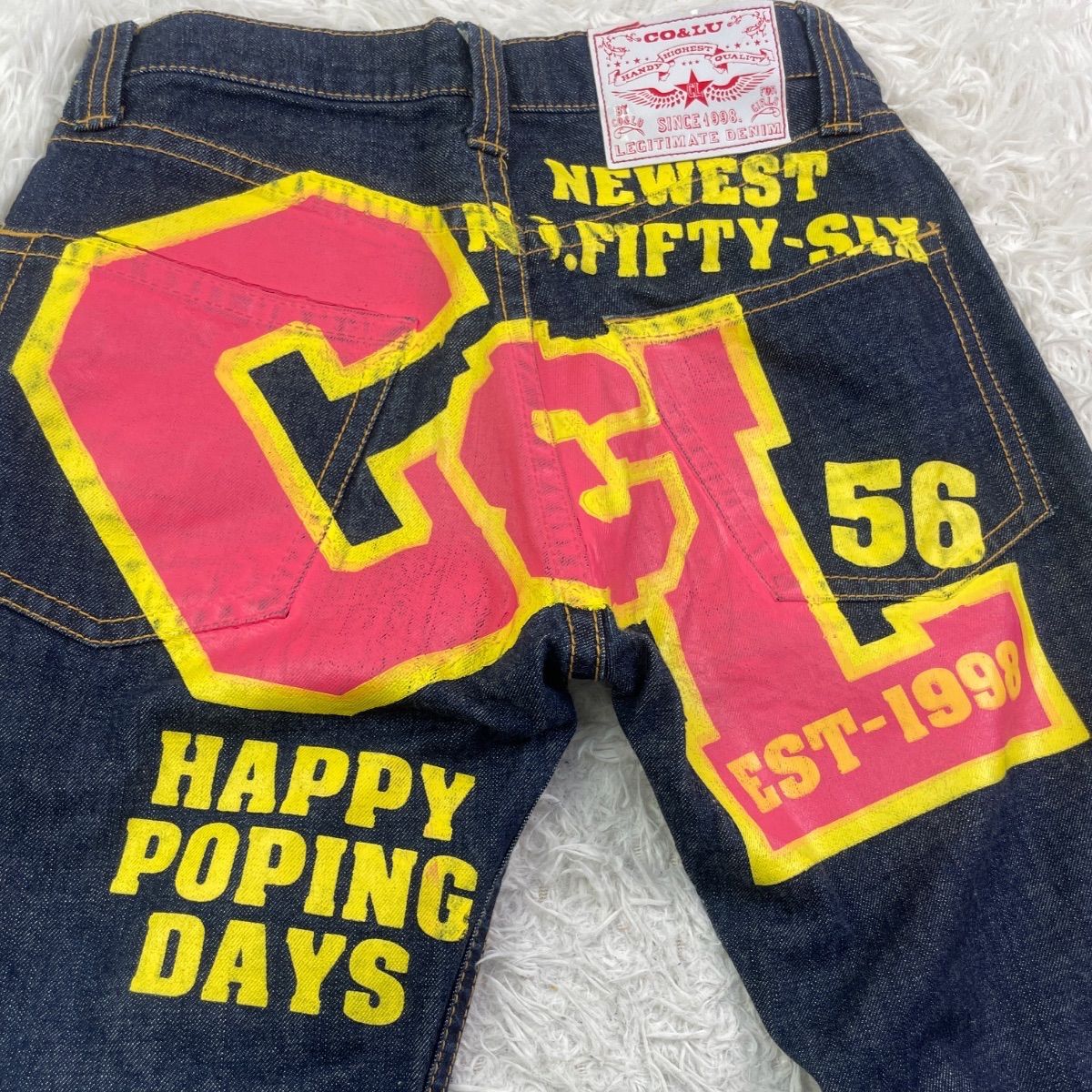 COCO LULU/ココルル(CO&LU)、ケツルル、Y2K、平成ギャル、デニムパンツ