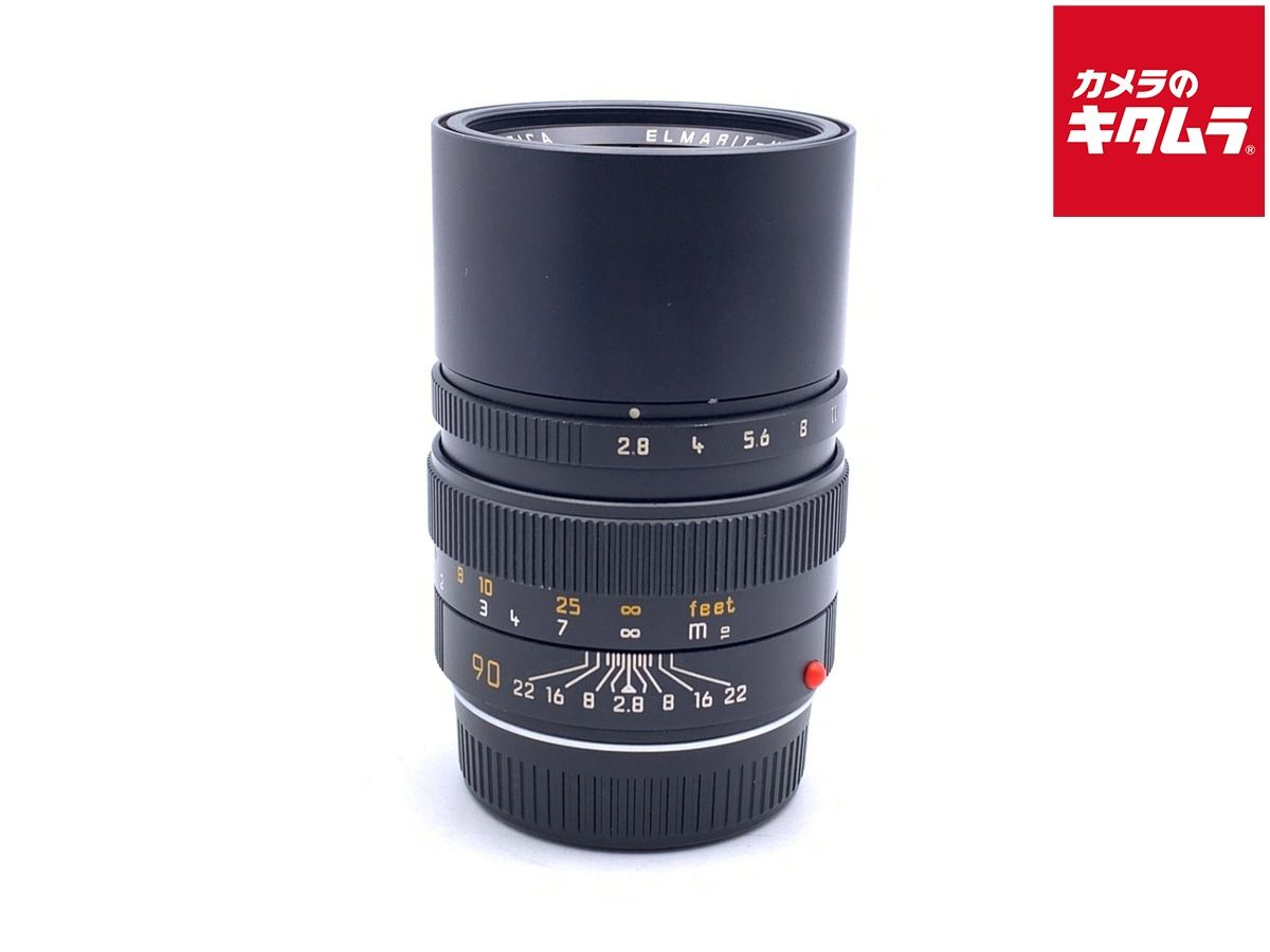 【中古】 【並品】 ライカ エルマリートM 90mm F2.8 後期 ブラック