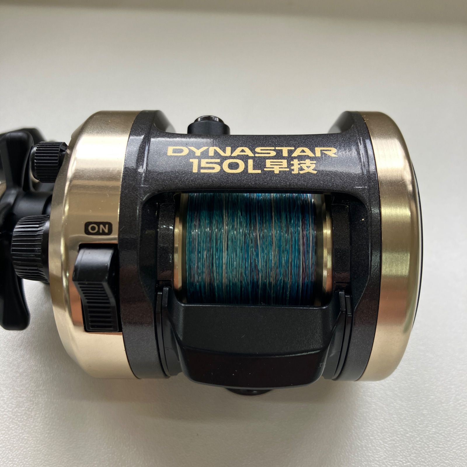 Daiwa ダイワ ダイナスター 150L早技 左ハンドル 両軸リール 元箱 袋