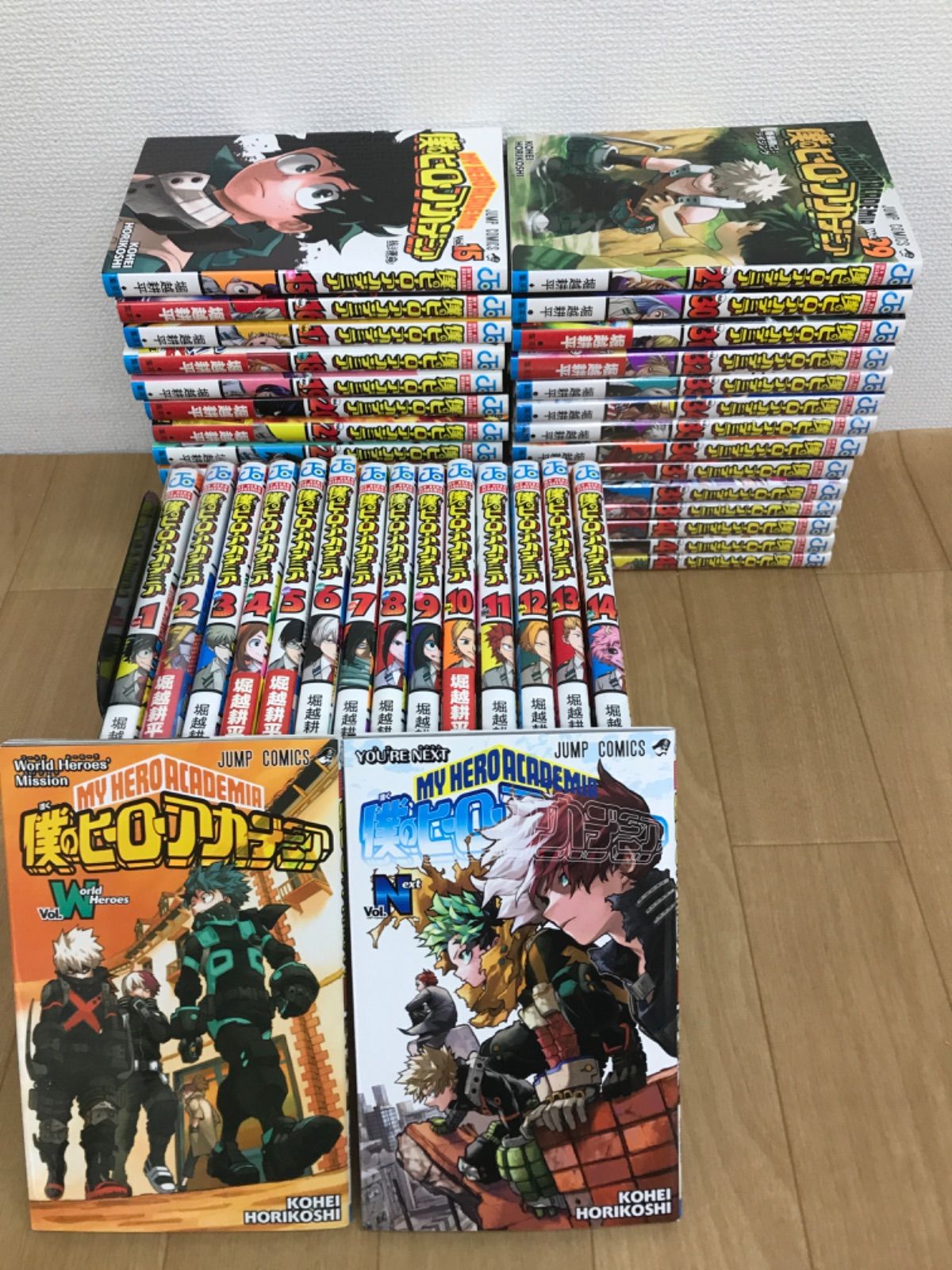 ヒロアカ 全巻(1-42)未開封品もあります ☆【未開封あり】 僕のヒーローアカデミア 1～42巻 全巻＋関連本2冊