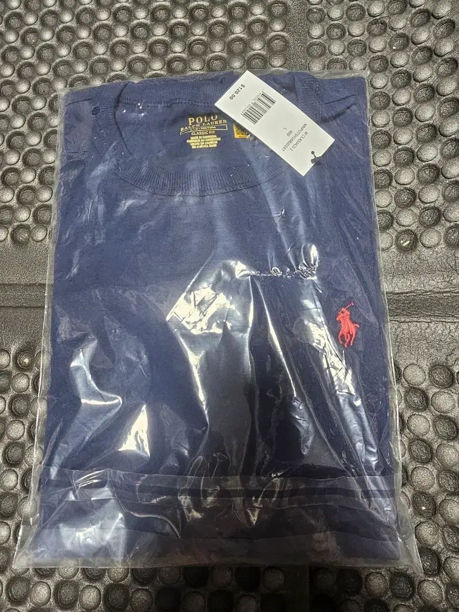 POLO RALPH LAUREN ポロラルフローレン 紺 長袖 Tシャツ L 新品
