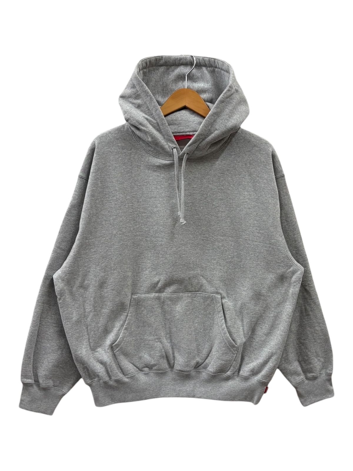 Supreme (シュプリーム) 24FW Satin Applique Hooded Sweatshirt スエット トレーナー M Heather Grey グレー メンズ/078