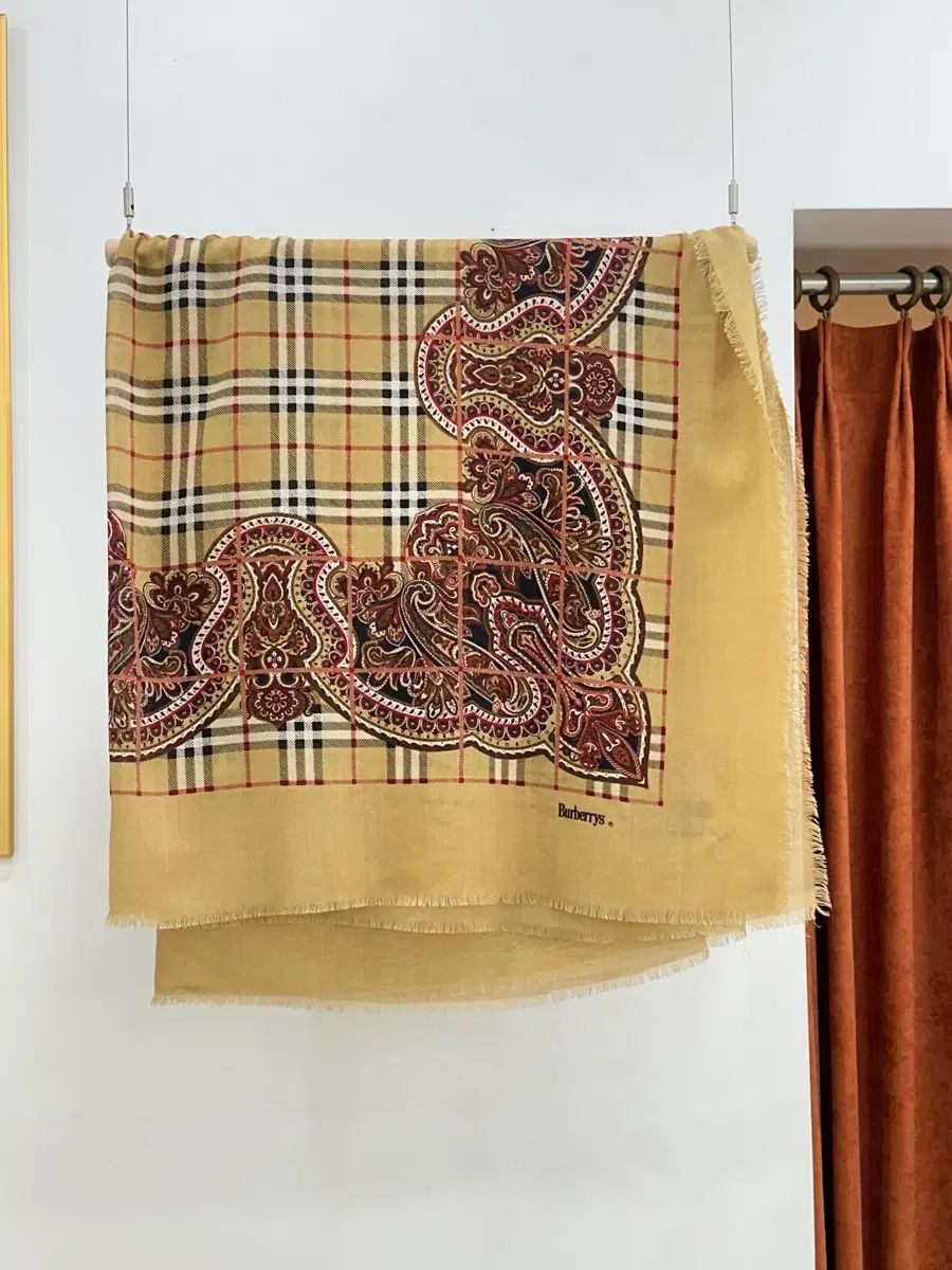 BURBERRY バーバリー ノヴァチェック チェック スクエア ショール マフラー