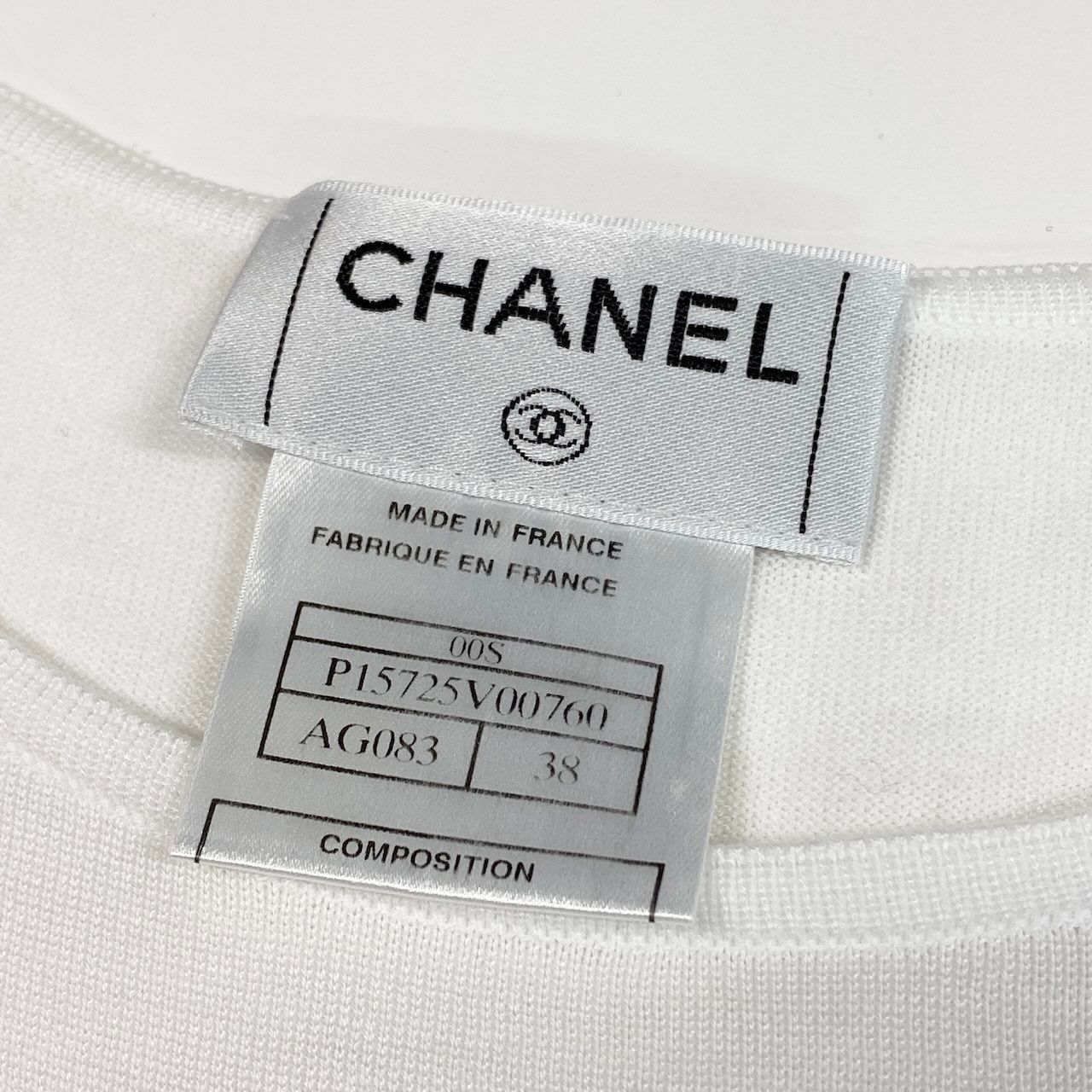 Ce7 CHANEL シャネル P15725 2000SS ココマーク タンクトップ サイズ38